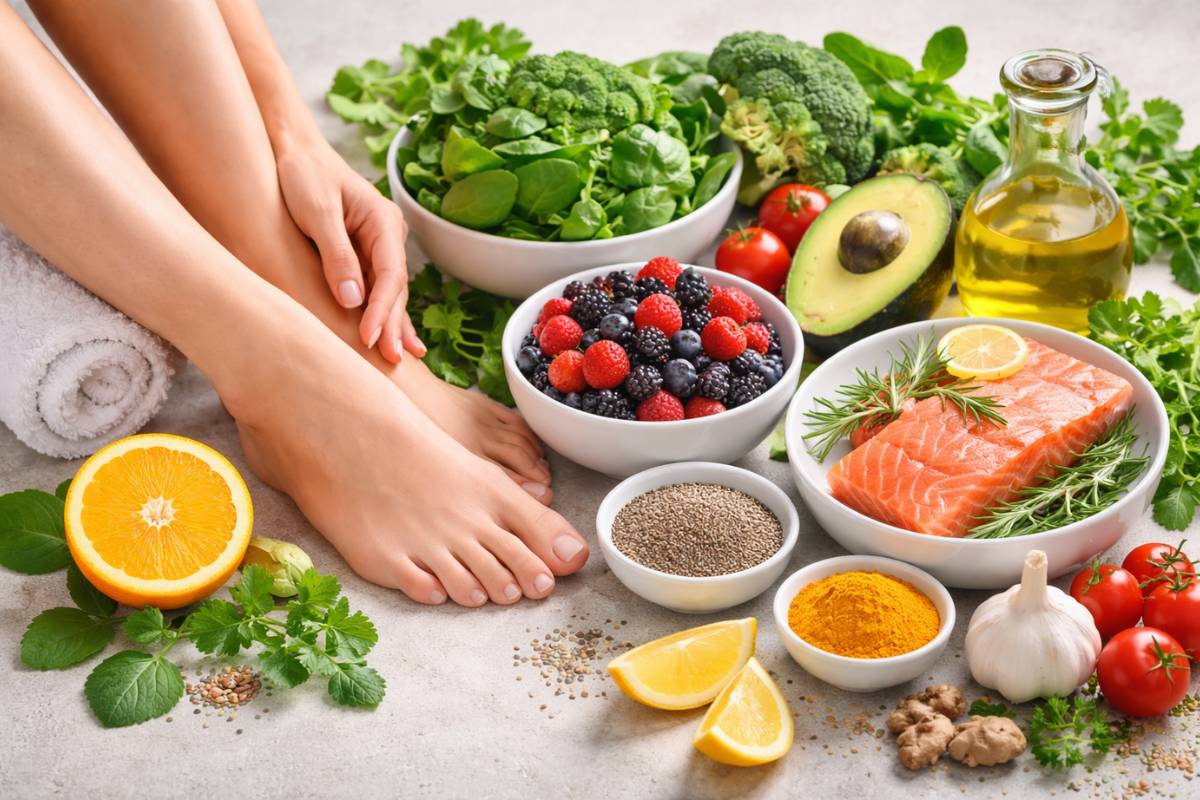 Alimentos antiinflamatorios para las varices
