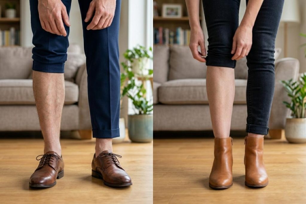 Varices en hombres vs. varices en mujeres